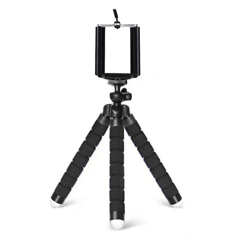 📸 Mini Tripod για Κινητά & Κάμερες – Ευέλικτη Βάση με Κλιπ Στήριξης 🧲📱