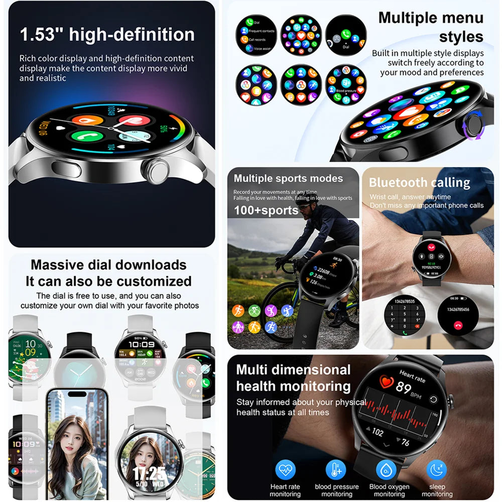⌚ 2025 New Smart Watch – Στυλ, Τεχνολογία & Απόδοση στον Καρπό σου! ⌚