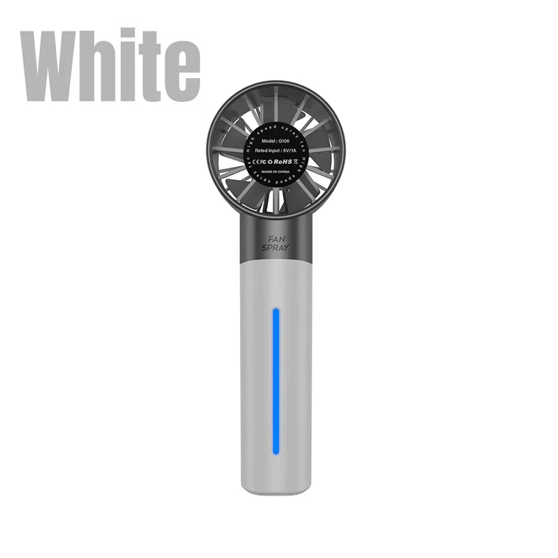 🌬️💧 Xiaomi Summer Portable Humidifier Fan – Δροσιά & Ενυδάτωση παντού! 💧🌬️ 2-in-1 Spray Fan & Humidifier