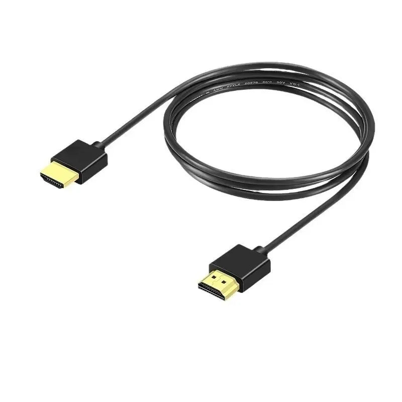 📺 Ultra Thin HDTV Cable OD 3.2mm | 4K@60Hz | HDMI 2.0 | Ελαφρύ & Ευέλικτο