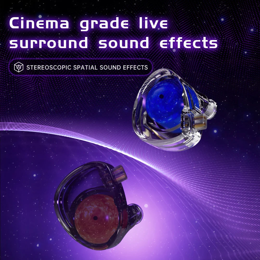 🎧 ND Planet – Ενσύρματα In-Ear HIFI Ακουστικά με 12mm Διπλό Μαγνητικό & Διπλό Θάλαμο Διάφραγμα Επενδυμένο με Βηρύλλιο
