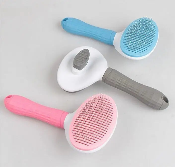 🪮🐶 Pet Hair Brush – Χτένα Καλλωπισμού για Σκύλους & Γάτες με Μακρύ Τρίχωμα 🐱✨ Η απαραίτητη βούρτσα για την καθημερινή φροντίδα των κατοικίδιων σου!