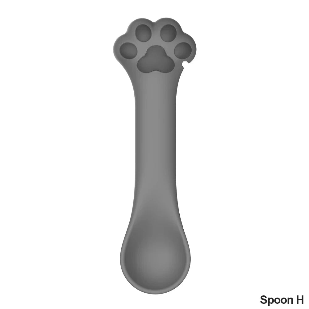 Pet Can Spoon 🥄🐾 | 3-in-1 Opener • Feeder • Scoop 🥫 | For Wet & Dry Food 🐶🐱 | Easy Feeding Tool ✅