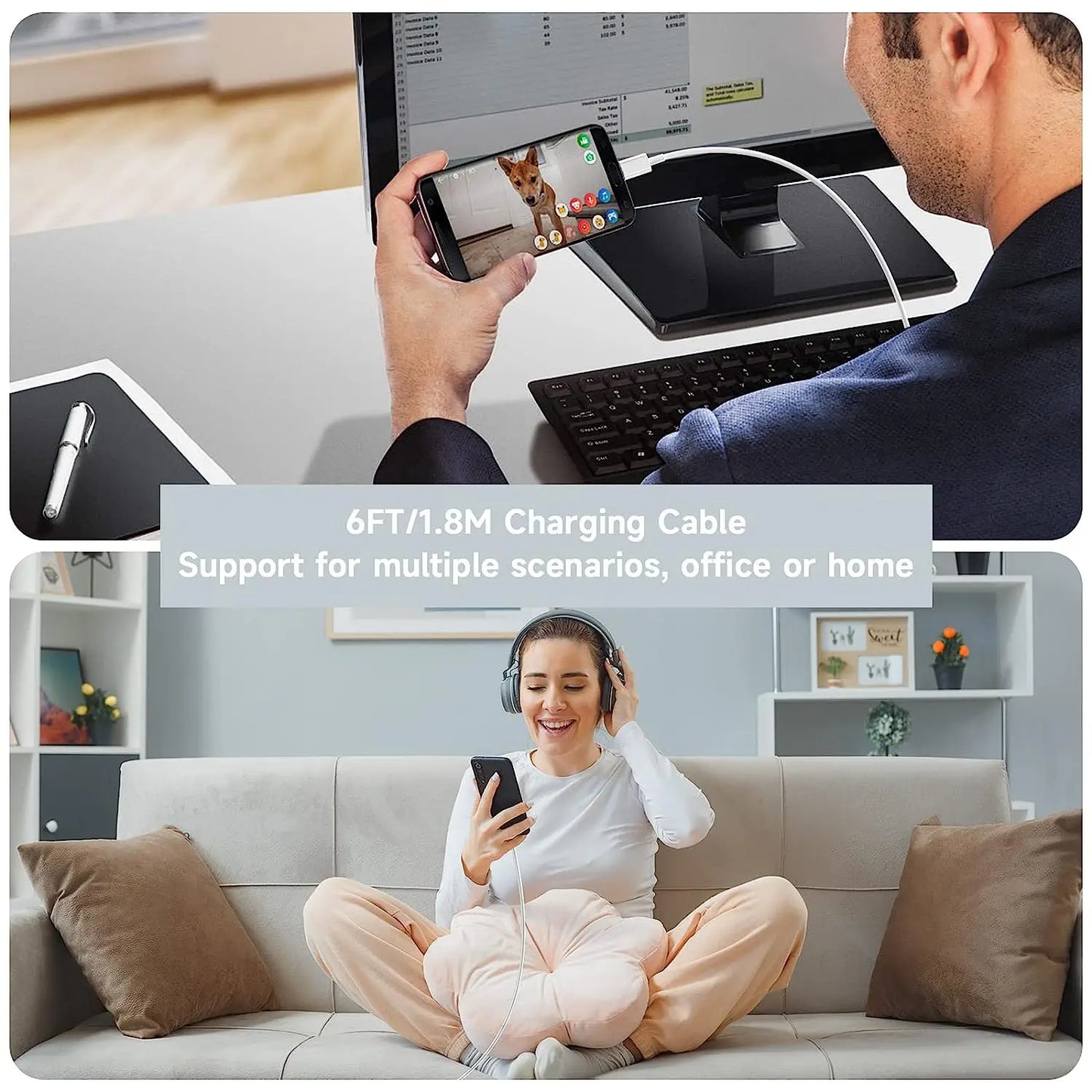 ⚡🔌 NNBILI Καλώδιο USB Type-C 100W 10A – Super Fast Charging 📱 Για Huawei, OPPO, vivo, iQoo (1–3 τεμάχια)