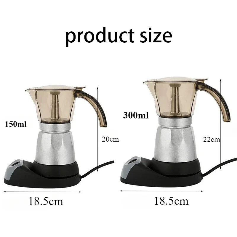 ☕⚡ Ηλεκτρική Καφετιέρα Espresso Moka – Ιταλικού & Κουβανέζικου Στυλ! ⚡☕ Electric Coffee Maker – Italian Cuban Brewing Espresso Moka Pot