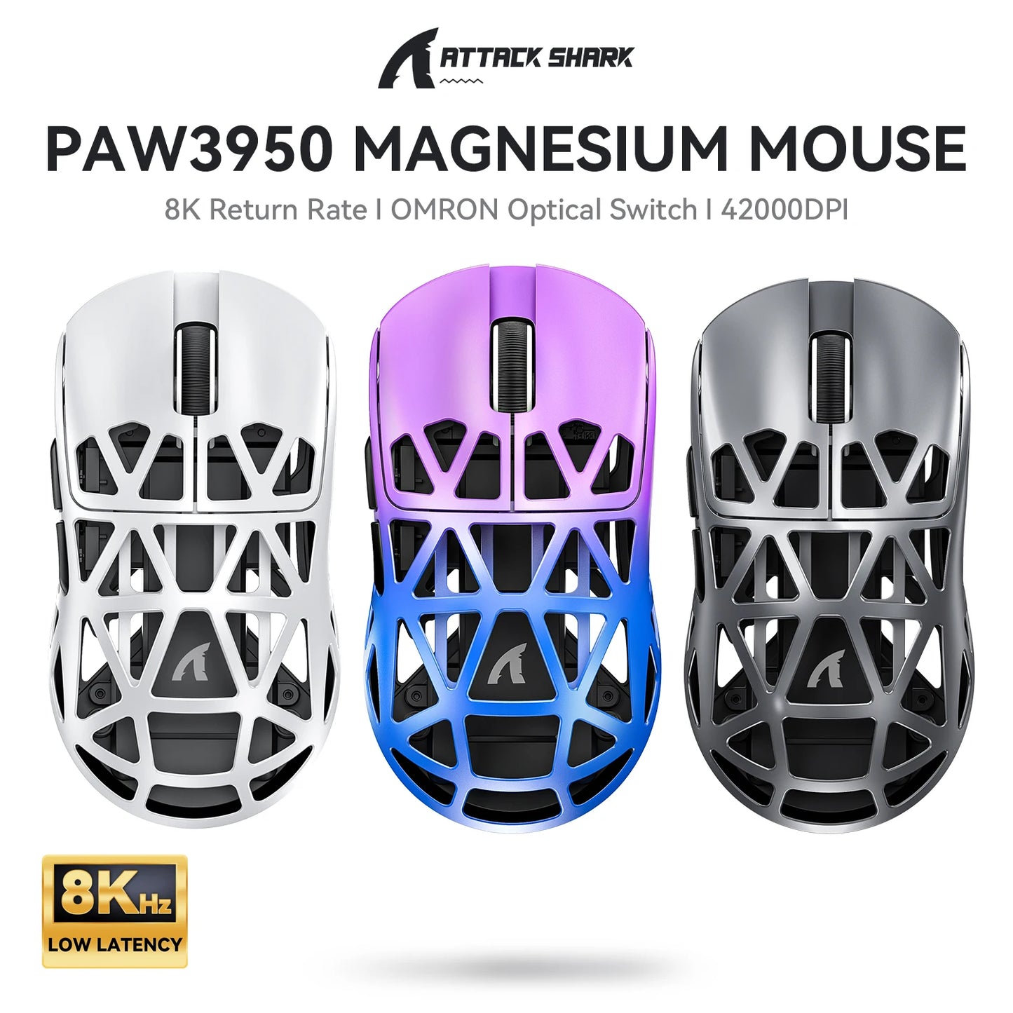 ⚔️ Attack Shark R2 Wireless Gaming Mouse – 8K Polling, 42.000 DPI, Magnesium Alloy 🖱️🔥 Hyperlight. Hyperspeed. Hyper-Precision. Το ultimate competitive mouse είναι εδώ.