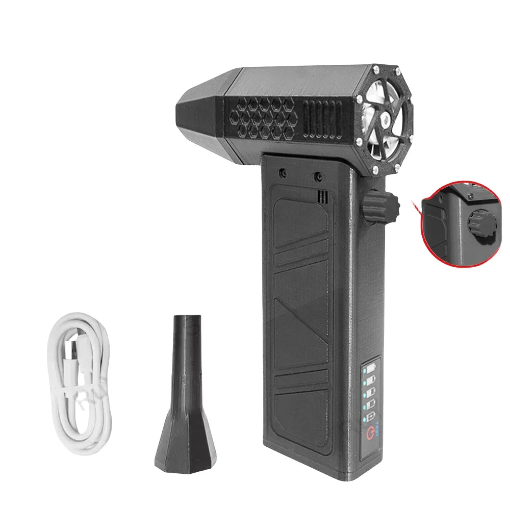💨⚡ Mini Vacuum Cleaner & Jet Fan – 130,000RPM Blower Turbo 🌀 Χειρός Ηλεκτρικό Καθαριστικό για Σπίτι, Αυτοκίνητο & Γραφείο