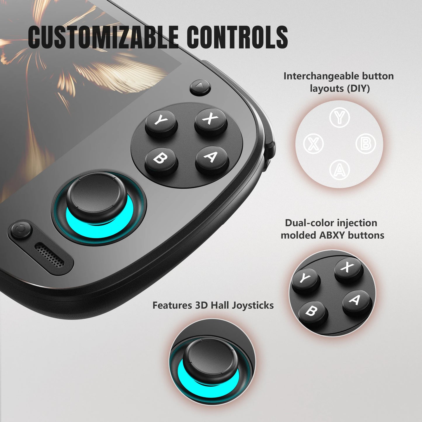 Retroid Pocket 5 🎮 | 5.5" AMOLED 📱 | Android 13 📲 | RGB Joystick ✨ | Active Cooling ❄️ | Retro & Cloud Gaming ☁️