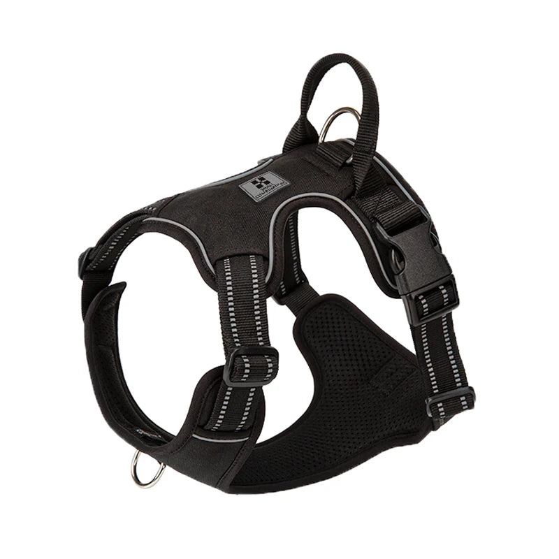🐾✨ Personalized No-Pull Dog Harness – Αντανακλαστικό, Άνετο & Ρυθμιζόμενο 💪🐶 Περίπατοι χωρίς τράβηγμα, με στυλ και ασφάλεια – για κάθε μέγεθος σκύλου!