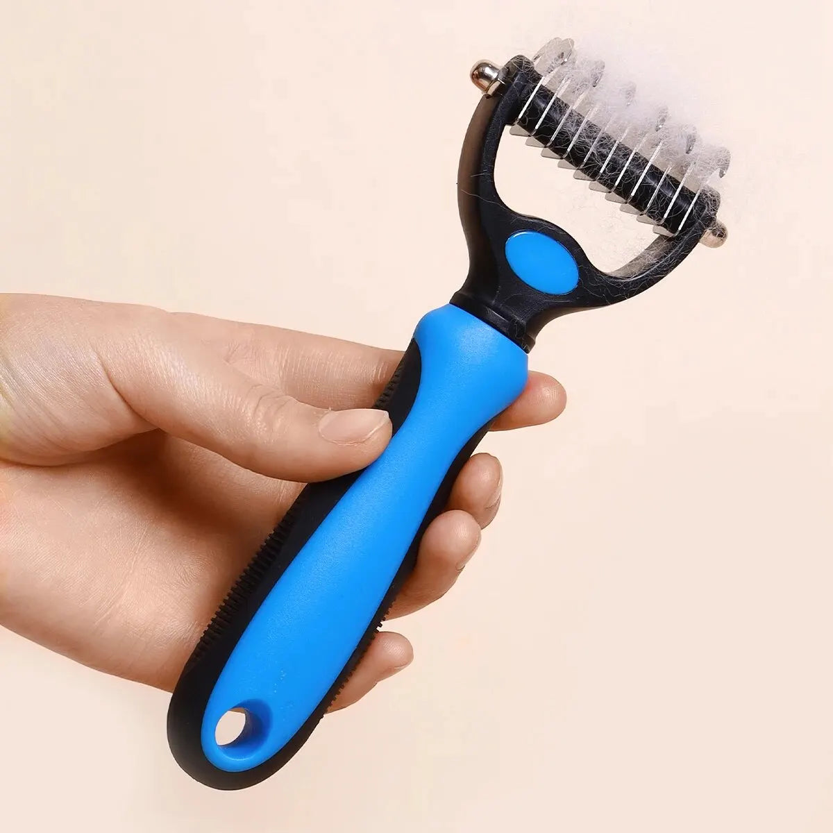 🪮🐾 Double-Sided Pet Knot Comb – Χτένα Αφαίρεσης Κόμπων για Σκύλους & Γάτες ✂️🐶🐱 Τέλος στους κόμπους & τις μπλεγμένες τρίχες – με εργονομική σχεδίαση & υψηλή απόδοση!