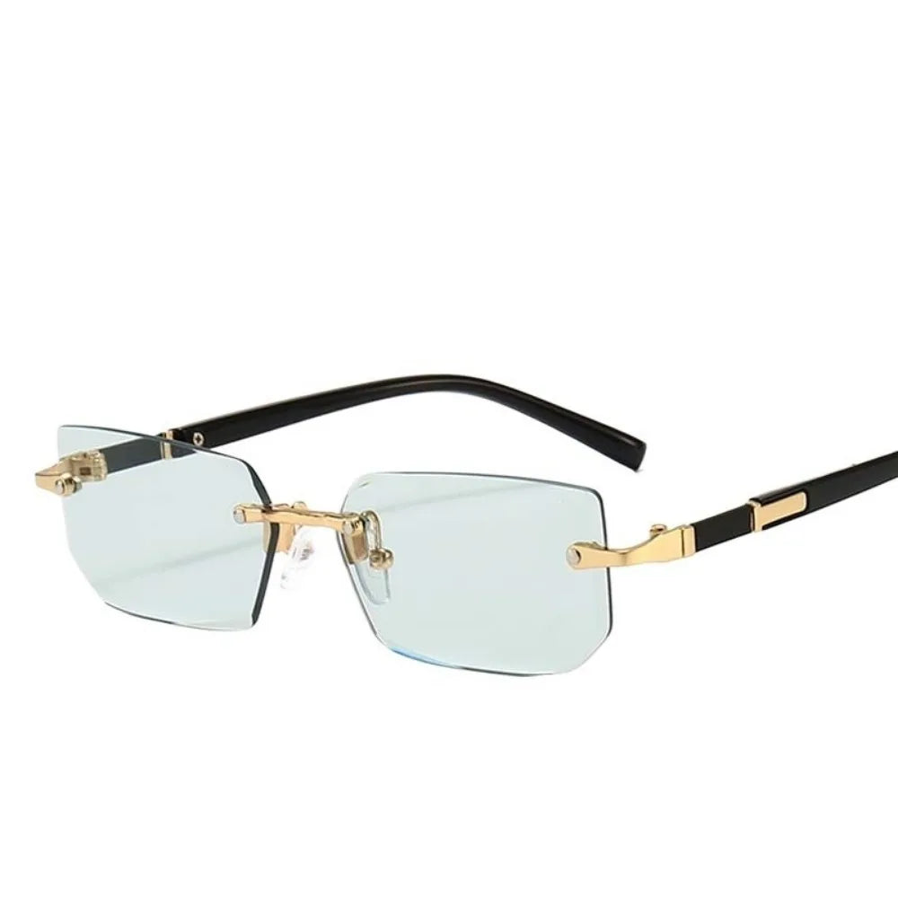 🕶️🌊 Retro Korean Γυαλιά Ηλίου – Frameless Gradient Shades ✨ UV400 Προστασία για Παραλία, Οδήγηση & Ταξίδια