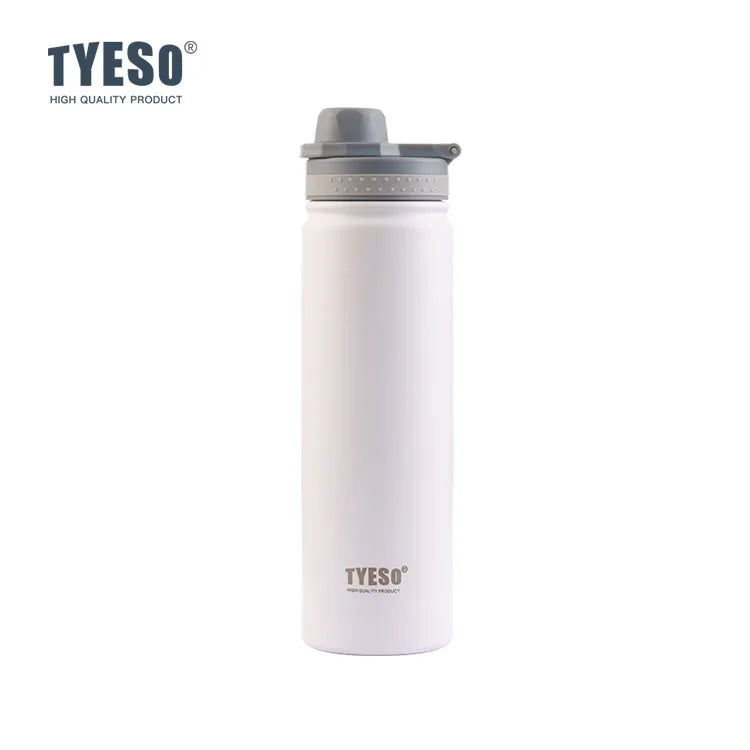 🚶♂️🥤 Tyeso Θερμός 530ml / 750ml | Ανοξείδωτο 304 | Travel Sport Bottle | Ζεστά & Κρύα Ροφήματα 6-12 ώρες