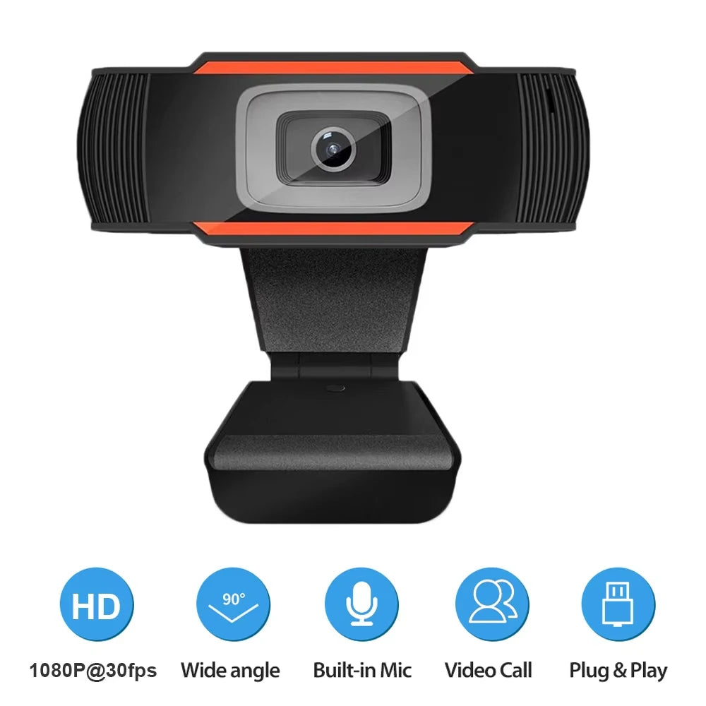 🎥💻 Gohero 2K/1080P Full HD Webcam με Μικρόφωνο 🎤 | USB Plug & Play | Autofocus 🔎 | Live Streaming & Video Calls