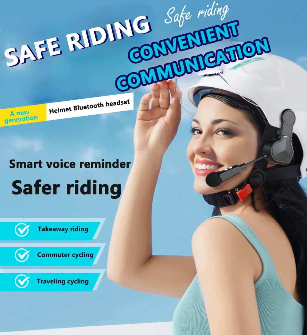 🏍️🎧 Bluetooth Headset για Κράνος Μοτοσυκλέτας – Ασύρματα Στερεοφωνικά Ακουστικά με Μικρόφωνο & Μουσική 🎶