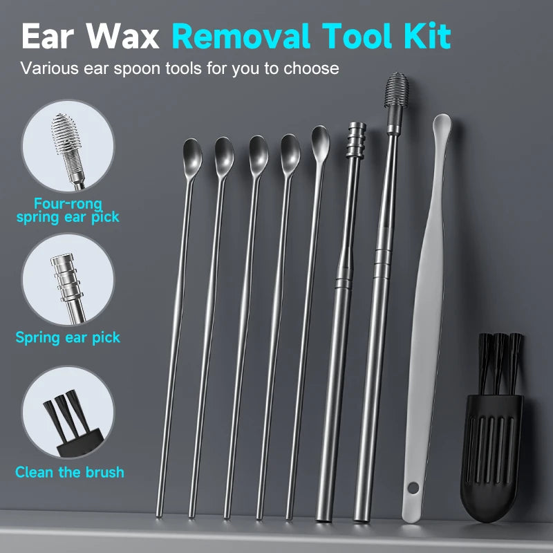 🔥👂 Smart Visual Ear Camera HD1080P – Καθαρά Αυτιά με Τεχνολογία! 📱✨