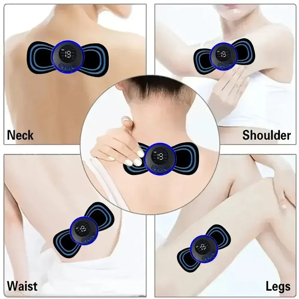 💆♂️🔋 Neck Rechargeable Massager – Ηλεκτρικό Μασάζ Αυχένα για Ανακούφιση Πόνου & Χαλάρωση ✨