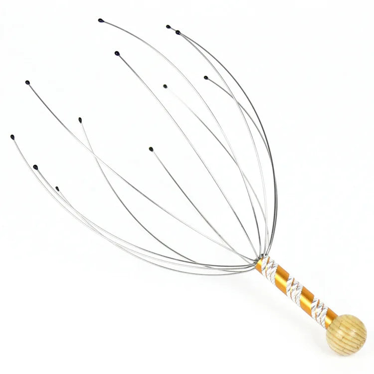 💆♂️🐙 Octopus Head Massager – Σκρατσαριστήρι Κεφαλής για Απόλυτη Χαλάρωση & Ανακούφιση