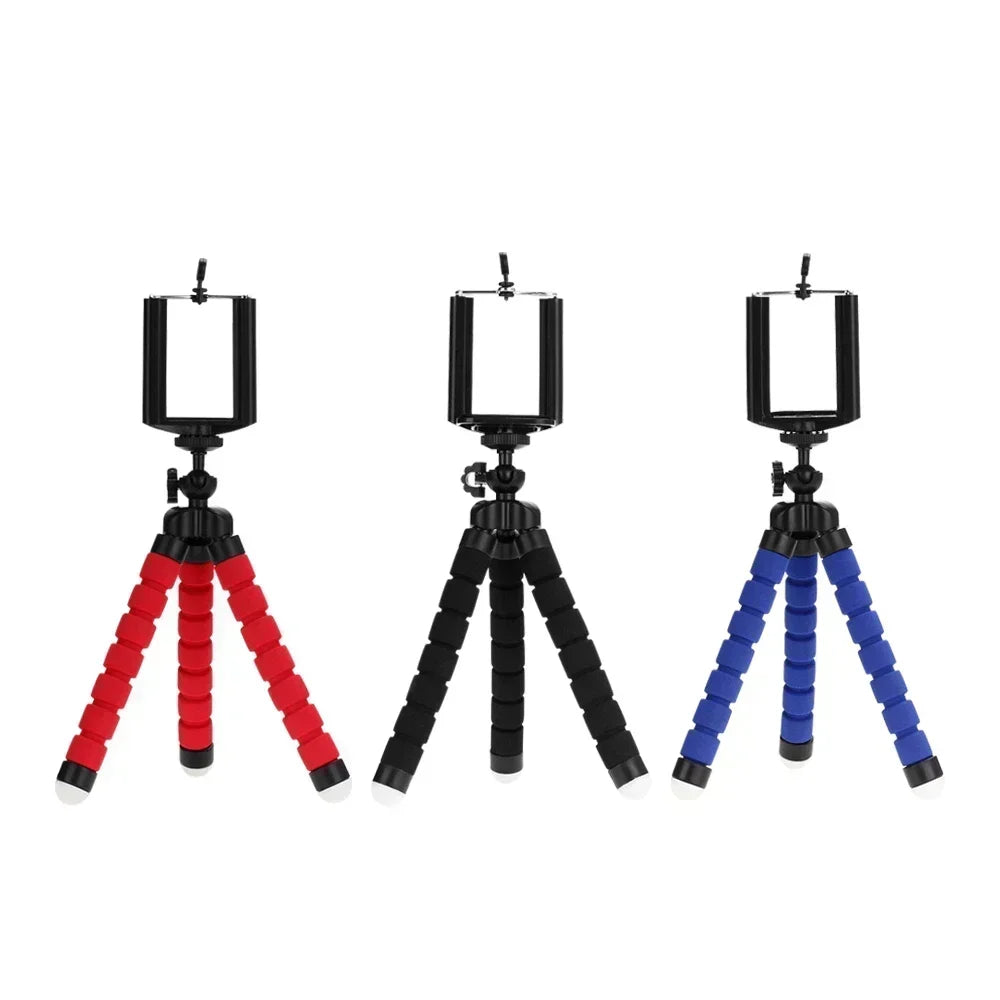 📸 Mini Tripod για Κινητά & Κάμερες – Ευέλικτη Βάση με Κλιπ Στήριξης 🧲📱