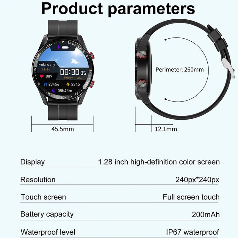 ⌚ New Bluetooth Call Smart Watch – Στυλ & Απόδοση στον Καρπό σου! ⌚