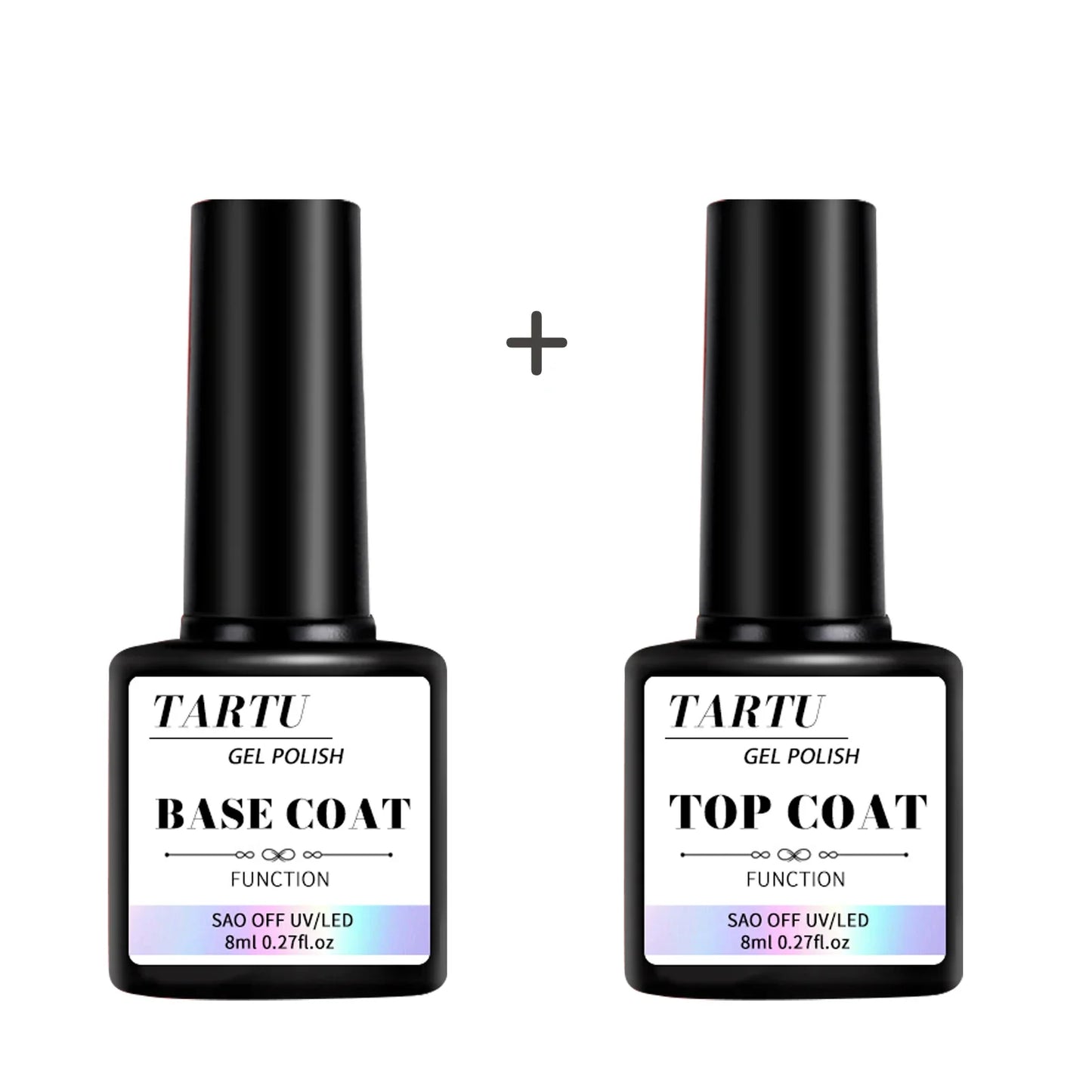 💅✨ Functional Gel Nail Art Set 8ml – Base Coat, Diamond Top & Matte Top 🌟