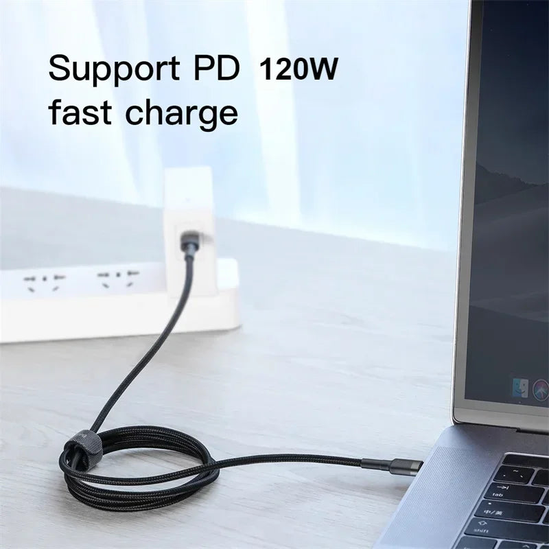 ⚡ PD 120W USB-C σε USB-C Καλώδιο – Super Fast Charging Υπερταχεία φόρτιση για τις πιο απαιτητικές συσκευές σου! 🔋📱💻