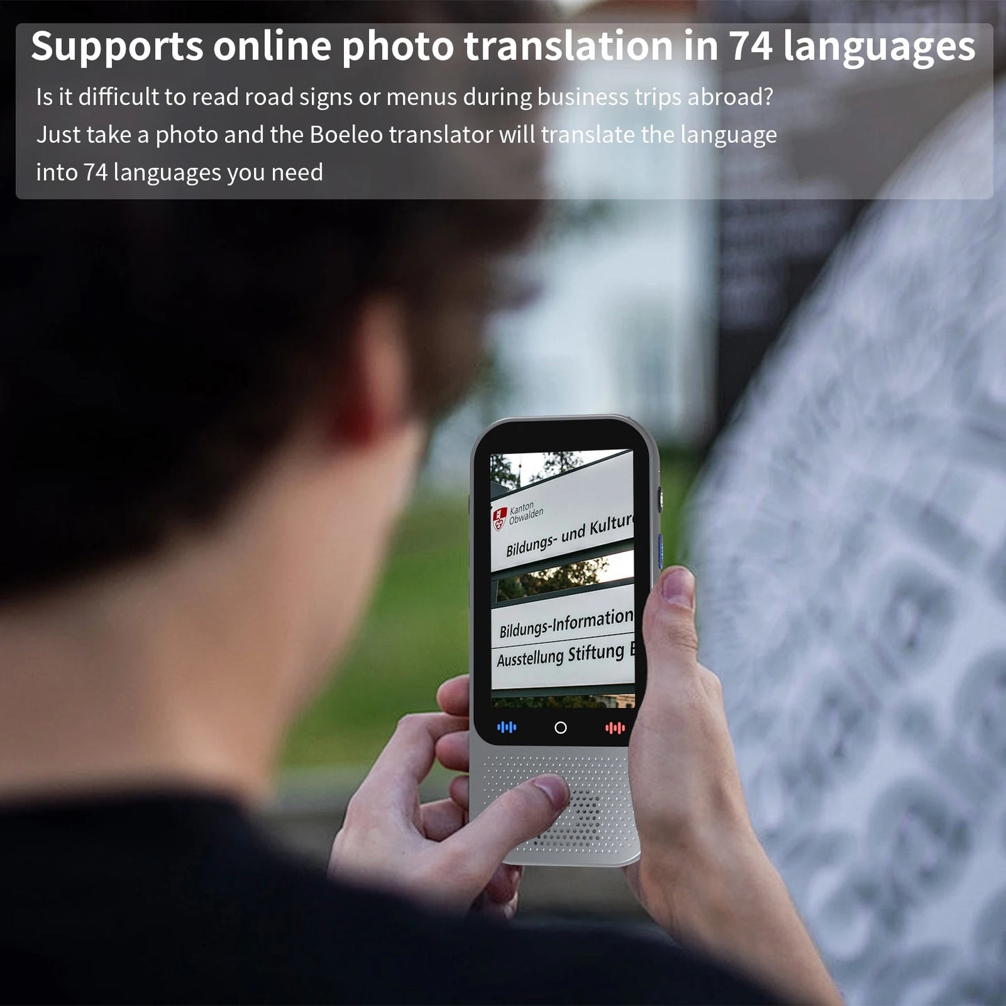 🌍💬 AI Translator Device – Μετάφραση 138+ Γλωσσών με ChatGPT 🌍💬