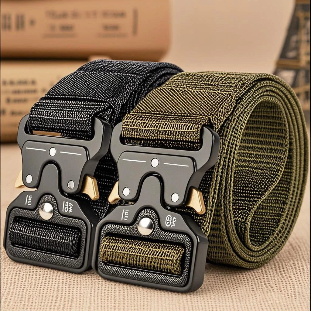 🪖🎒 Men’s Tactical Nylon Multi-Function Belt – Retro Outdoor Adventure Ζώνη 👖 Ανδρικό Αξεσουάρ Μέσης