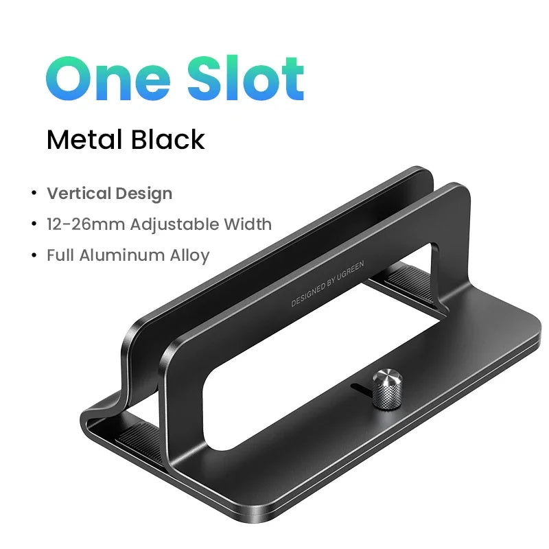 💻📐 UGREEN Vertical Laptop Stand – Αλουμινένια Κάθετη Βάση Laptop & Tablet 🎯