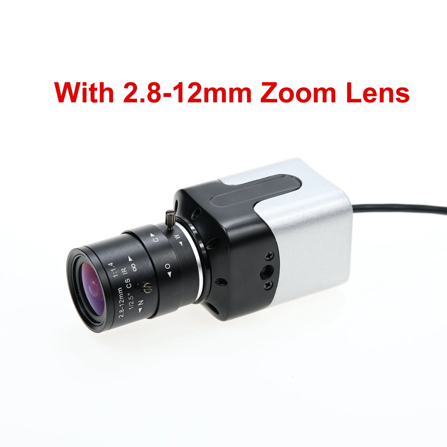 📸🔬 Ultra HD 16MP USB Camera – Επαγγελματική Βιομηχανική Κάμερα με Varifocal CS Lens 5-50mm/2.8-12mm 🎯