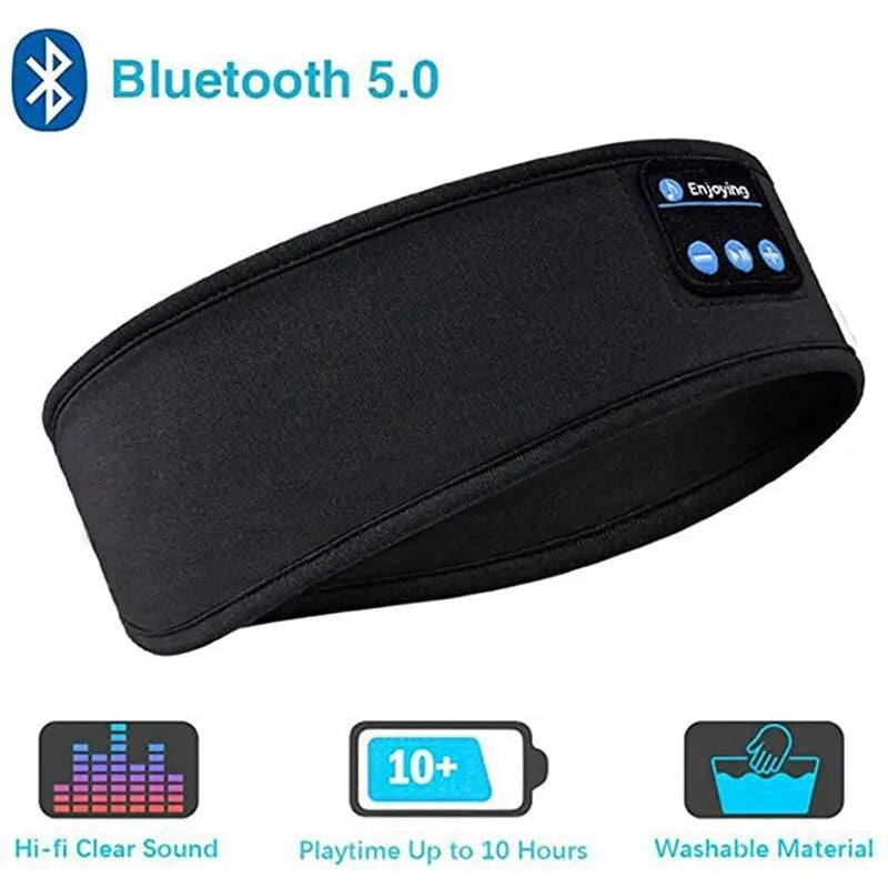 🎧😴 Fone Bluetooth Headband – Ασύρματα Ακουστικά & Μάσκα Ύπνου 2 σε 1 ✨