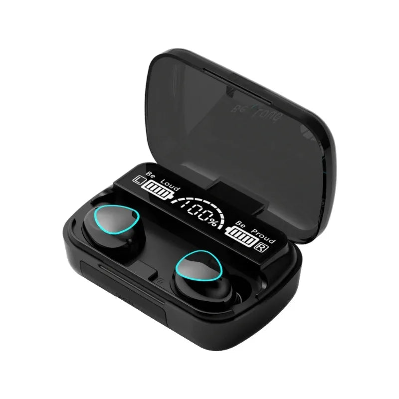🎧🔥 Original M10 Ασύρματα Bluetooth Ακουστικά – Noise Cancelling Earbuds με Μικρόφωνο 🎶 Sports & Gaming Earpods
