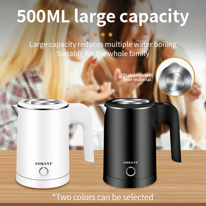 💧⚡ Houselin Electric Kettle 0.5L – Μικρός, Γρήγορος & Ασφαλής Βραστήρας! ⚡💧 Houselin Electric Kettle – 0.5L
