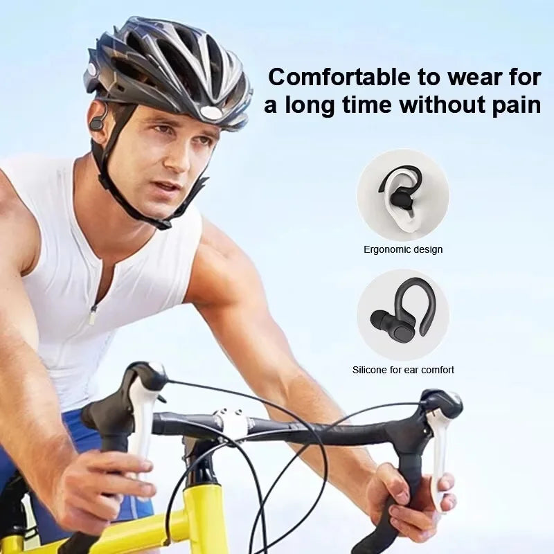 🎧🔥 Wireless Sports Earbuds – HiFi Ήχος, Αδιάβροχα & Άνεση σε Κάθε Κίνηση! 🔥🎧 Original TWS Earphones | Bluetooth 5.1 | Ear Hook Design | Waterproof & Noise Cancelling