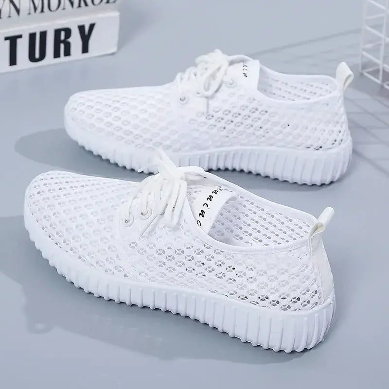 👟☀ Γυναικεία Διάτρητα Αθλητικά – Ανάλαφρη Άνεση για το Καλοκαίρι ☀👟
