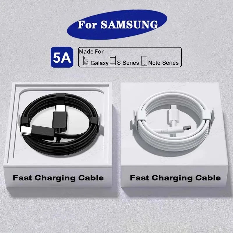 ⚡ 2PCS PD 45W USB-C Cable – Super Fast Charging για Samsung, iPhone 15, Xiaomi, Huawei & MacBook