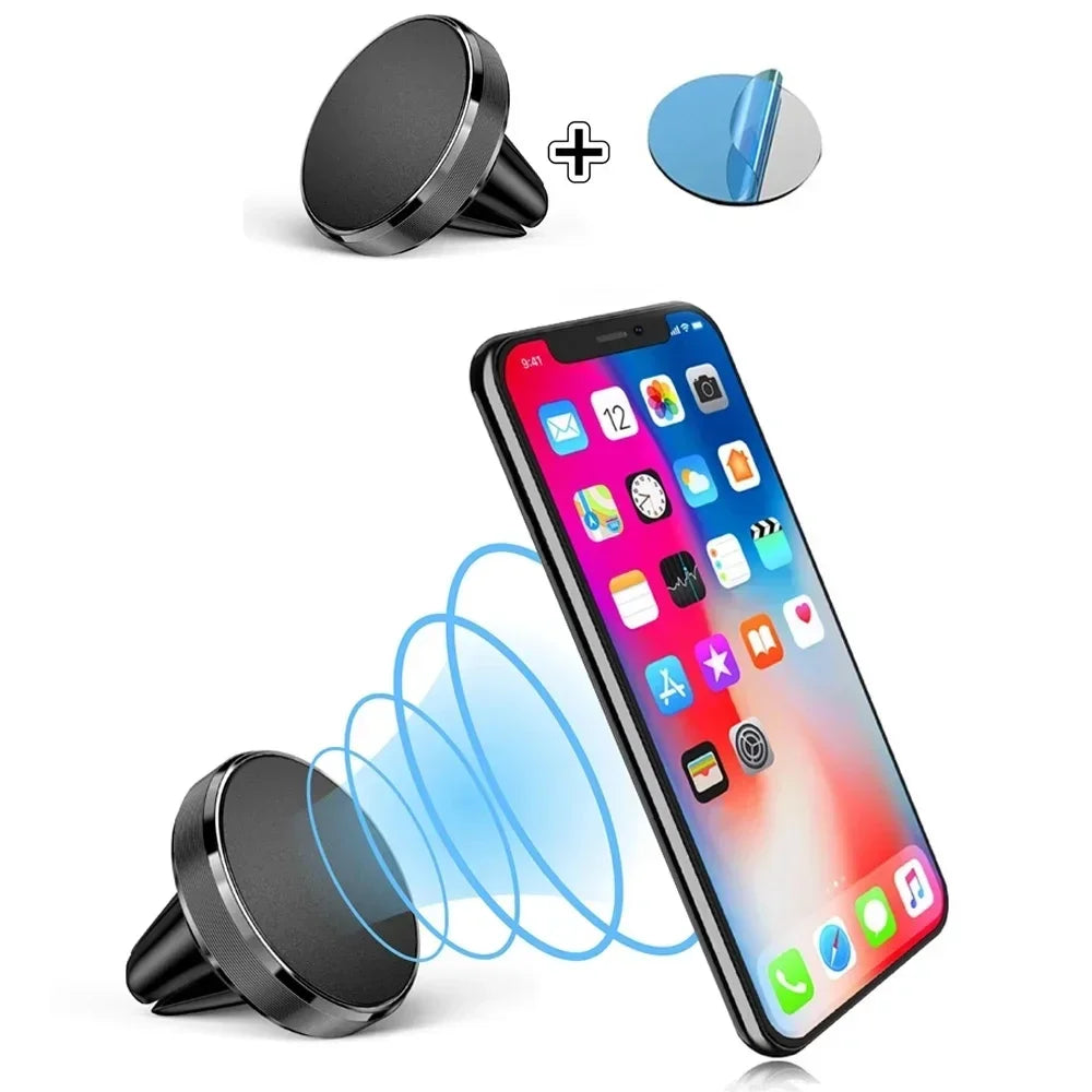 🚗📱 Μαγνητική Βάση Κινητού για Αυτοκίνητο – Air Vent Mount 🧲 Στήριγμα για iPhone, Samsung, Xiaomi, Huawei & Περισσότερα