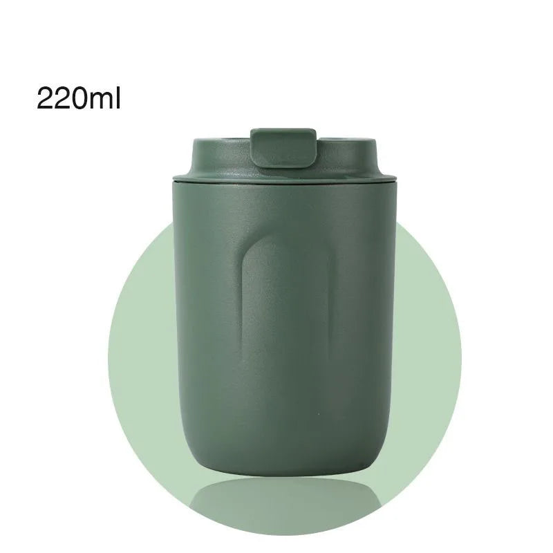 🥤 220ml Mini Θερμός Καφέ – 316 Ανοξείδωτο Ατσάλι 🔥❄️