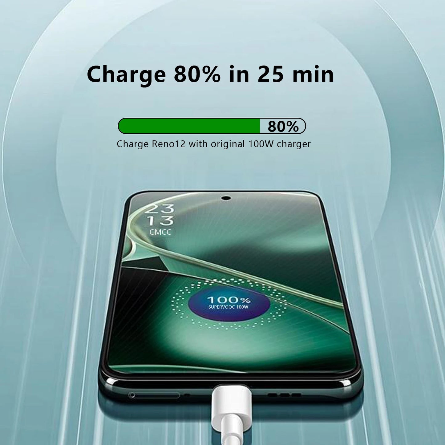 ⚡🔌 100W SuperVOOC Fast Charging Cable – Για OPPO, OnePlus & Realme 🎯