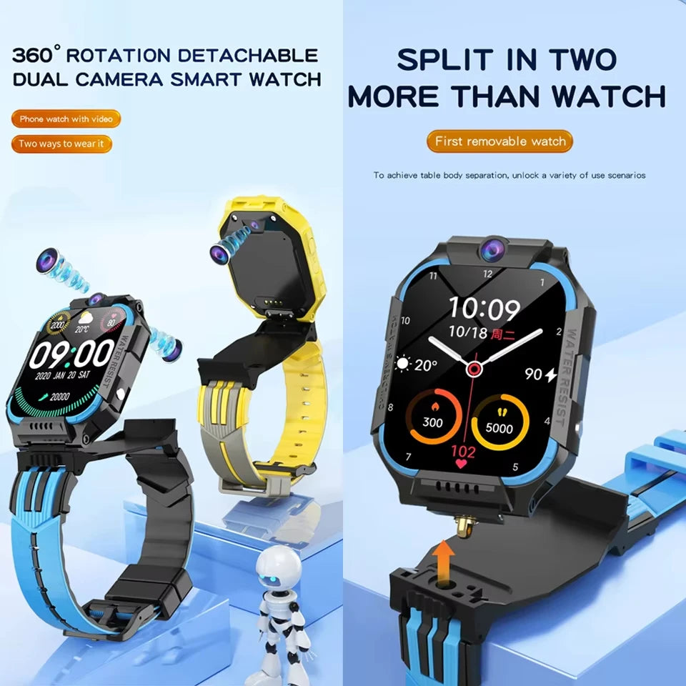 🆕 World Premiere 2025 – Smartwatch Παιδιών με 4G/5G, GPS & NFC