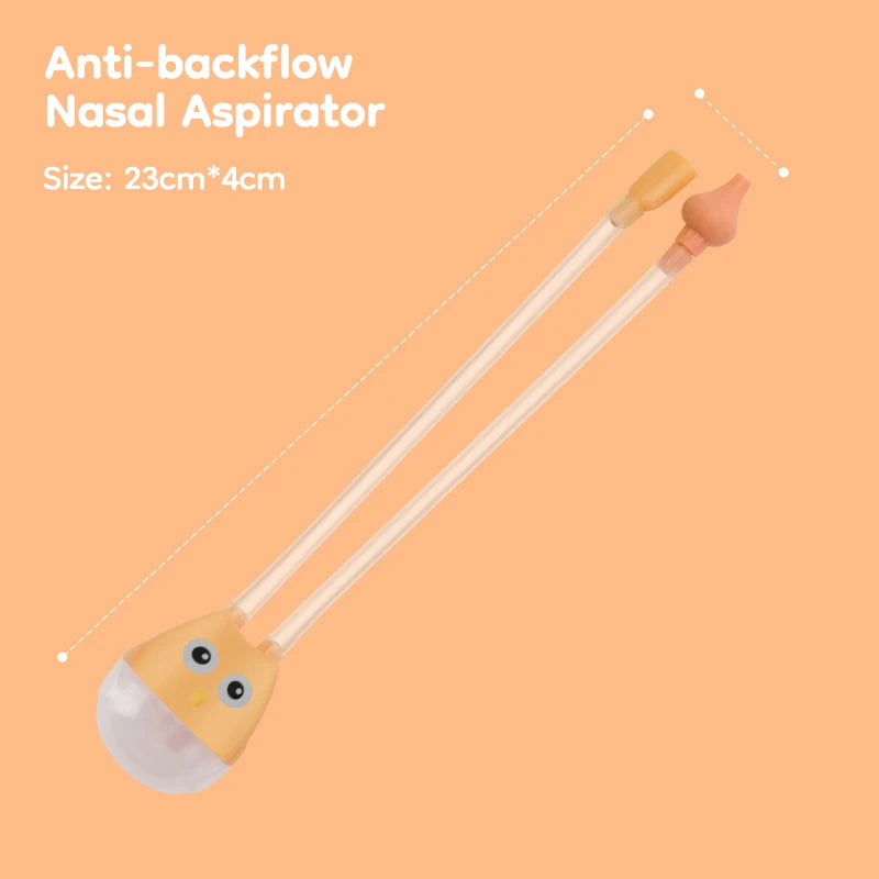 👶 Newborn Baby Nasal Aspirator – Ασφαλής Συσκευή Καθαρισμού Μύτης για Βρέφη Η πιο ήπια και αποτελεσματική λύση για να ανακουφίσεις το μωρό σου από τη ρινική συμφόρηση! 💨💗