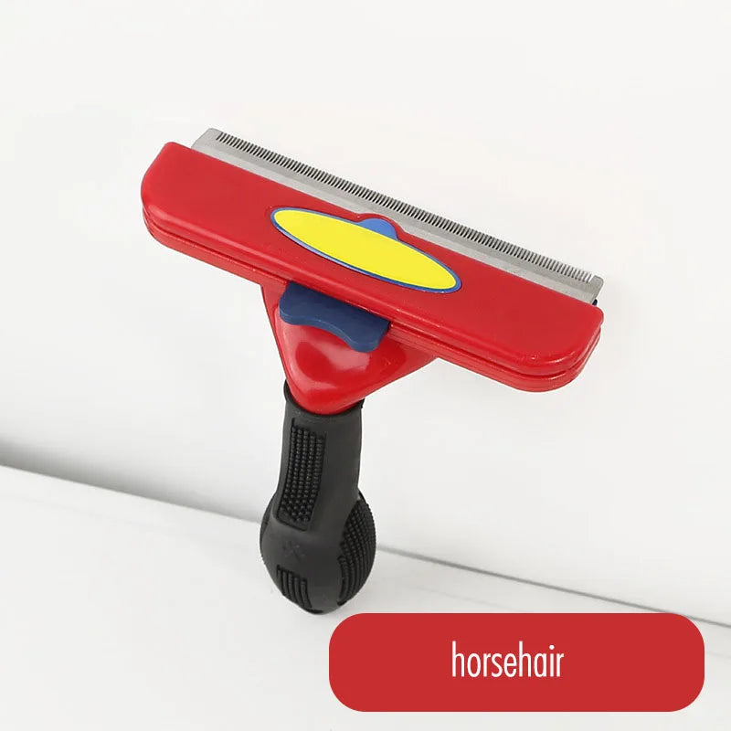 🐾 Βούρτσα Περιποίησης & Αφαίρεσης Τριχών – Cat & Dog Grooming Brush | Εργαλείο Καθαρισμού για Γάτες & Σκύλους