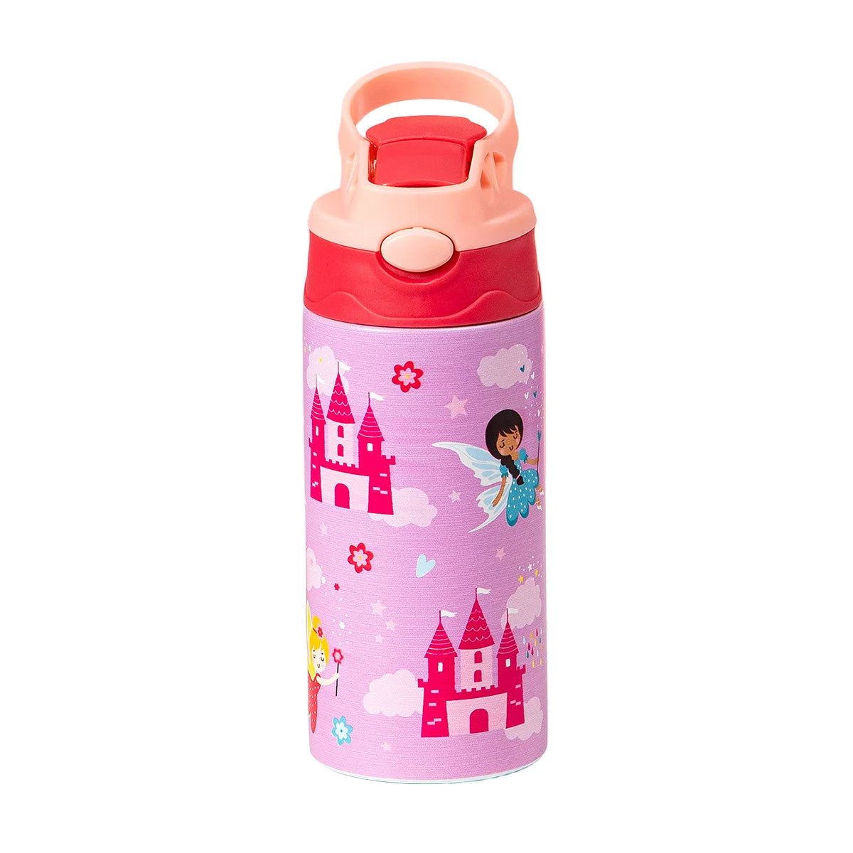 🧸 12OZ/350ml Cartoon Thermos Cup | Παιδικό Θερμός Ανοξείδωτο Ατσάλι με Σχέδια & Φορητό Καπάκι