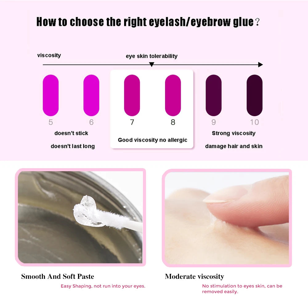 💖✨ ICONSIGN Lash Glue Balm – Επαναστατική Κόλλα-Βάλσαμο για Lash Lift & Brow Lift 🎯