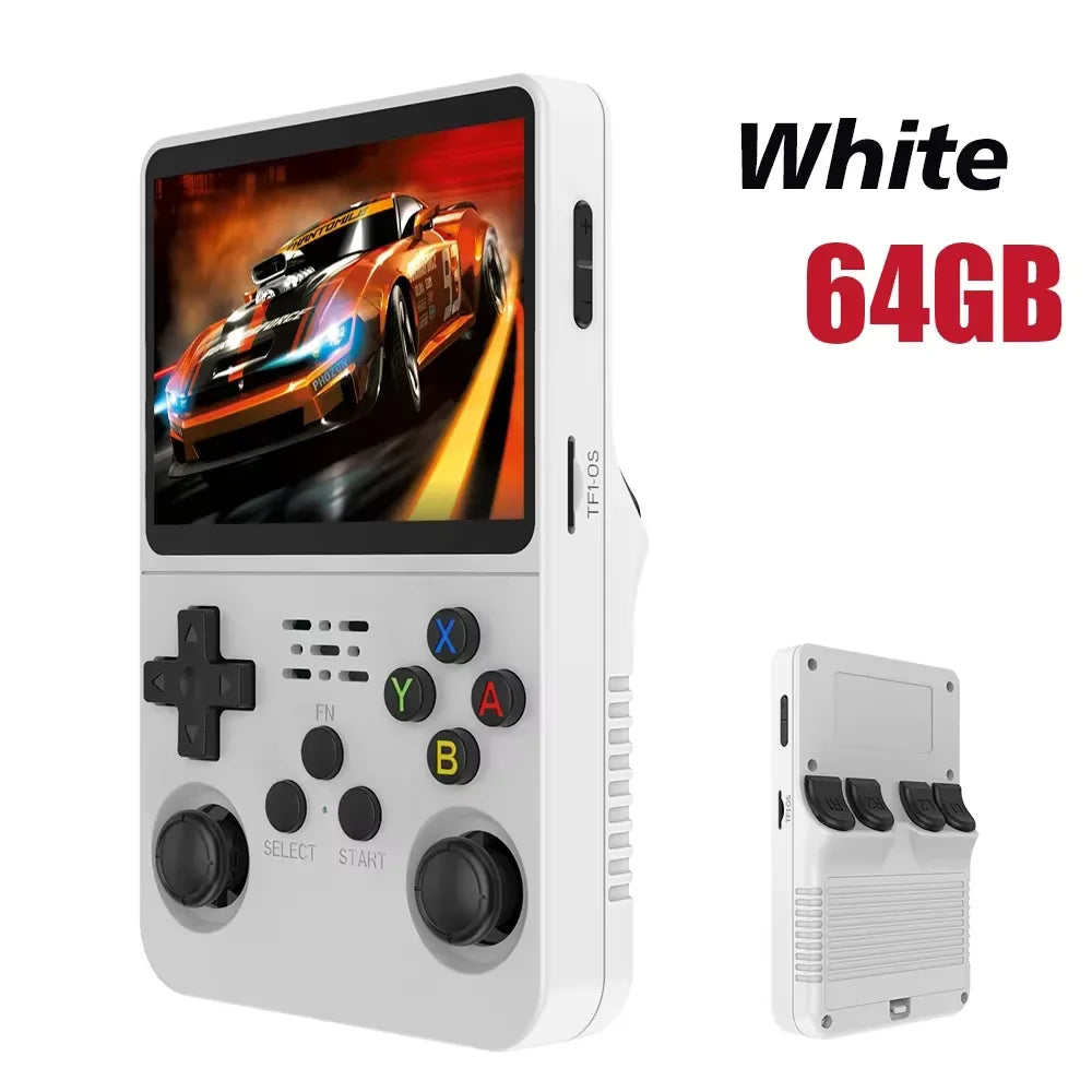 🎮🕹️ R36S Retro Handheld Game Console – 3.5’’ IPS Οθόνη, Linux System, 64GB/128GB 🎁 Φορητή Κονσόλα για Ατελείωτο Gaming