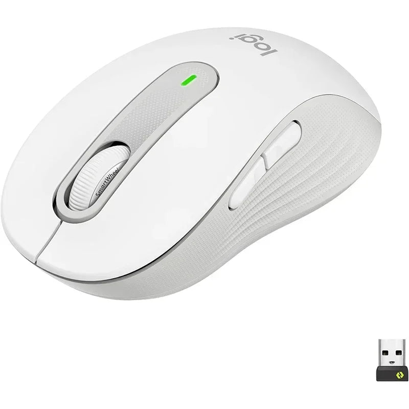 🖱️ Logitech Signature M650/M650L – Ασύρματο Mouse με Silent Clicks & Dual Συνδεσιμότητα 🔇 Ιδανικό για μικρά έως μεσαίου μεγέθους χέρια – Bluetooth + 2.4GHz, άνεση & ησυχία στην εργασία