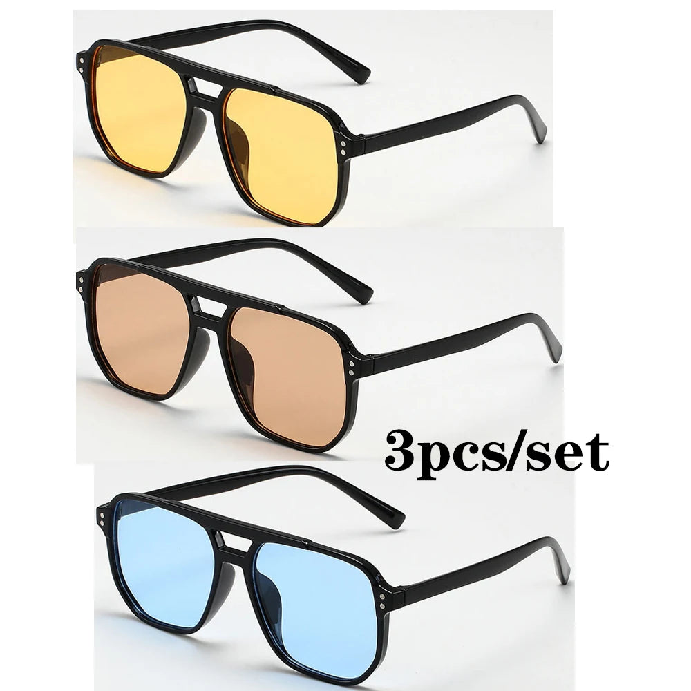 🕶️✨ Τετράγωνα Retro Polygon Sunglasses – Ανδρικά & Γυναικεία Vintage Γυαλιά Ηλίου 😎