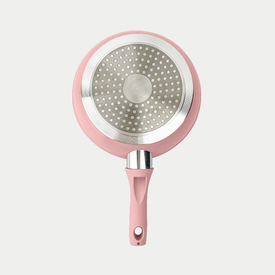 🍳 Μίνι Αντικολλητικό Τηγάνι Maifan Stone – 18cm | Ροζ ή Μπλε Χρώμα | Ιδανικό για Αυγά, Ομελέτες & Μπριζόλες
