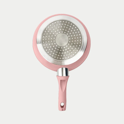 🍳 Μίνι Αντικολλητικό Τηγάνι Maifan Stone – 18cm | Ροζ ή Μπλε Χρώμα | Ιδανικό για Αυγά, Ομελέτες & Μπριζόλες