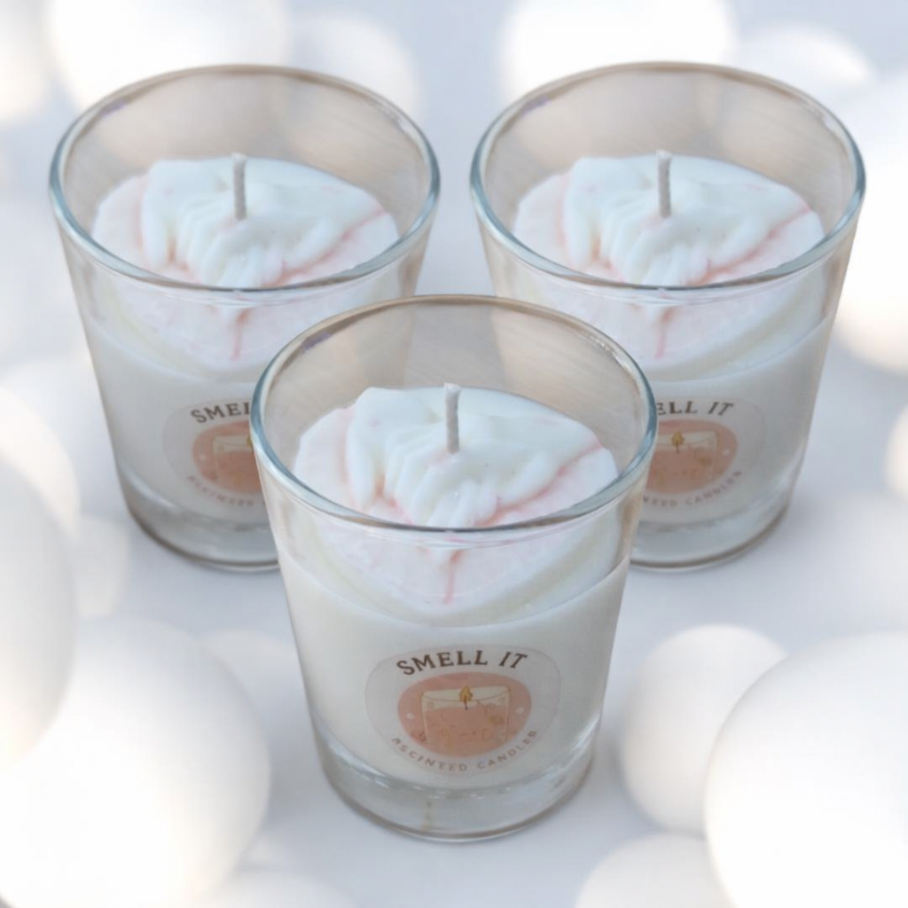 Σετ 3 Χειροποίητων Αρωματικών Κεριών “Smell It” – Soft Collection 2