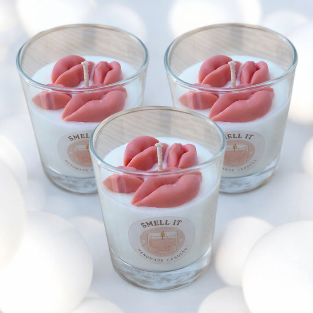 Σετ 3 Χειροποίητων Αρωματικών Κεριών “Smell It” – Soft Collection 2